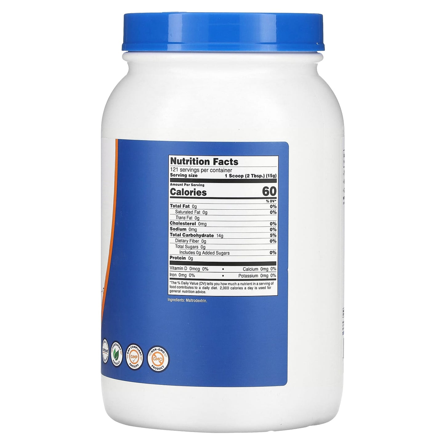 Nutricost, Maltodextrin, Unflavored, 64.8 oz (1,814 g)