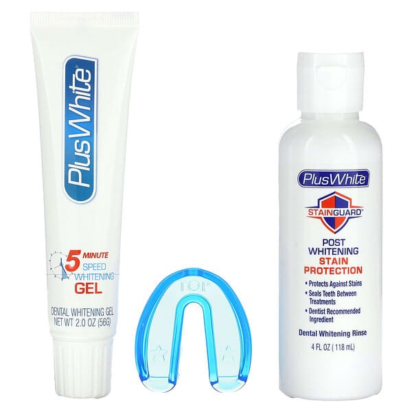 Plus White, 5 Minute Speed Whitening System, 1 Kit