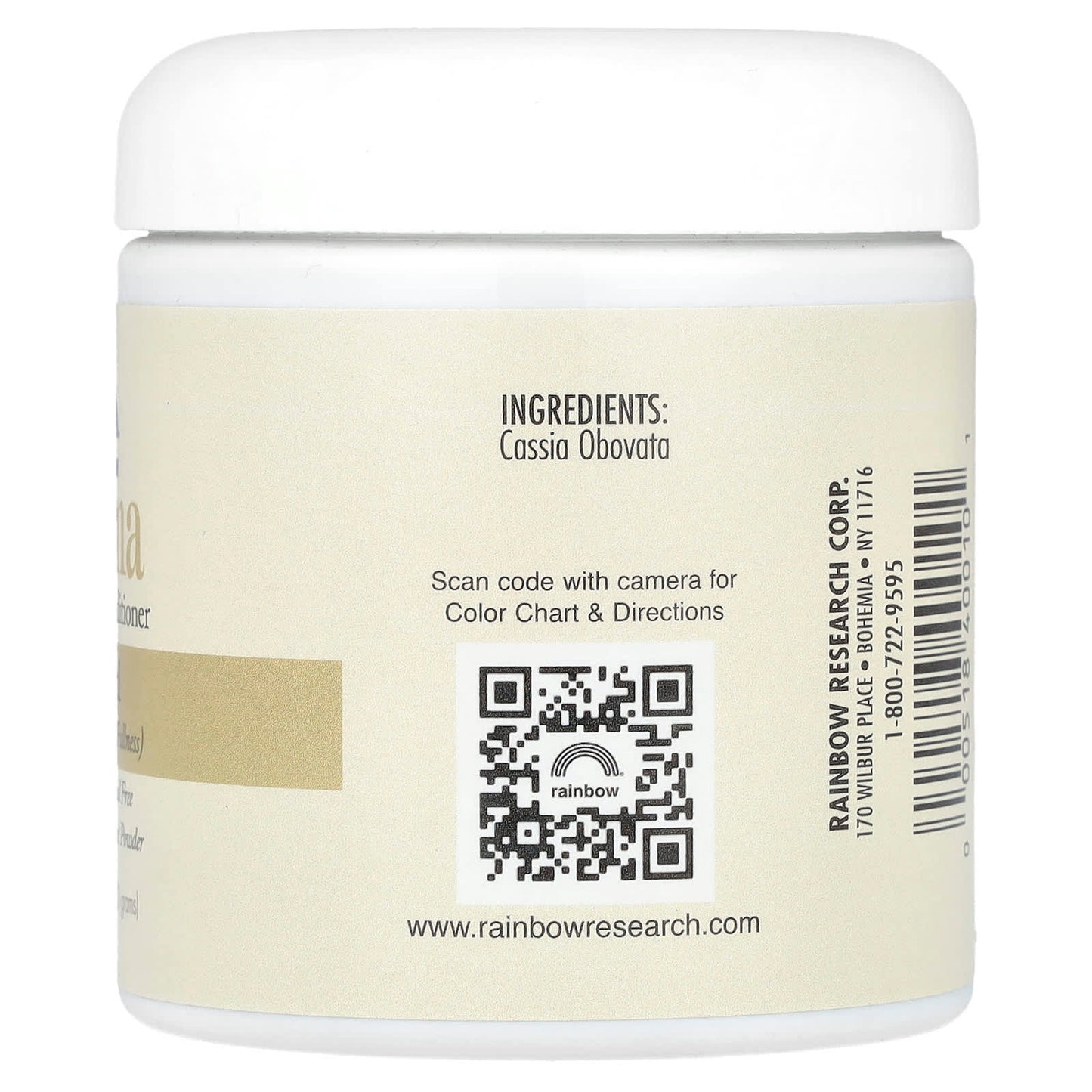 Rainbow Research, Henna, Colorless Conditioner, Neutral, 4 oz (113 g)