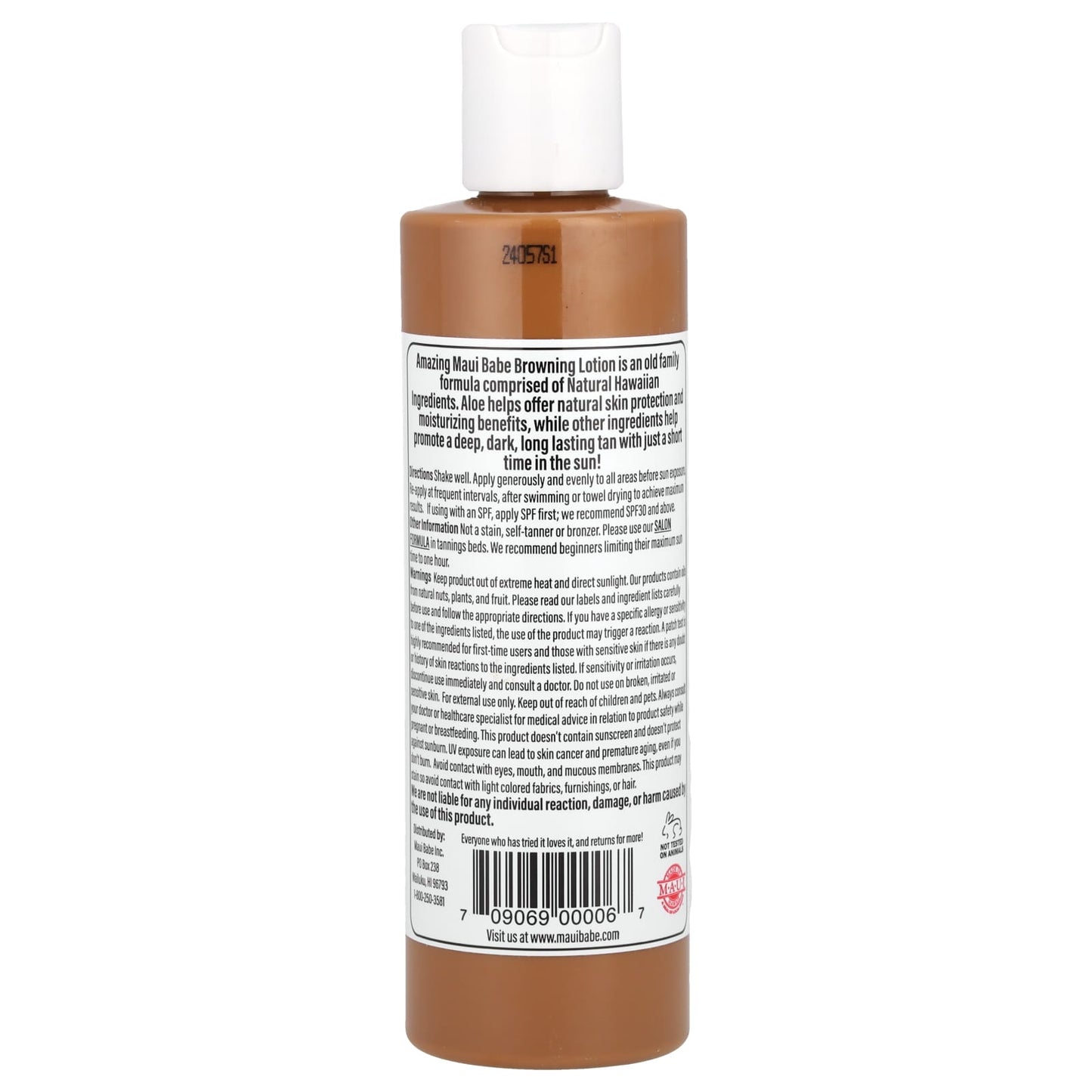 Maui Babe, Amazing Browning Lotion™, 8 fl oz (236 ml)