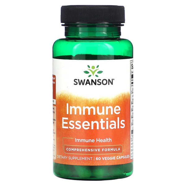 Swanson, Immune Essentials, 60 Veggies Capsules