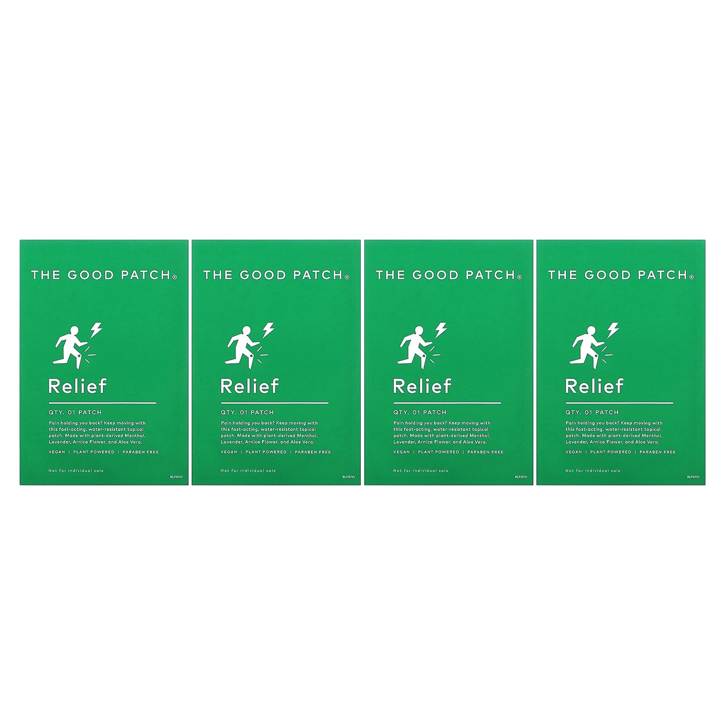 The Good Patch, Relief, 4 Patches