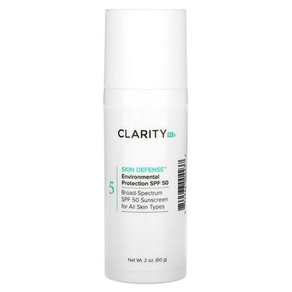 ClarityRx, Skin Defense, Environmental Protection SPF 50, 2 oz (60 g)