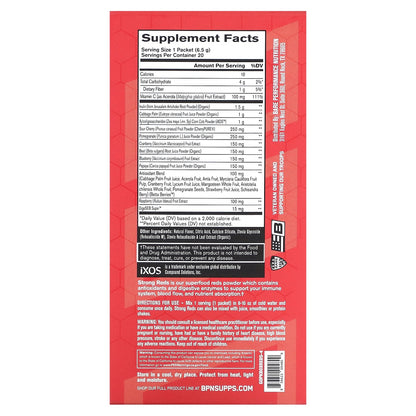 BPN, Strong Reds, Strawberry, 20 Packets, 0.23 oz (6.5 g) Each