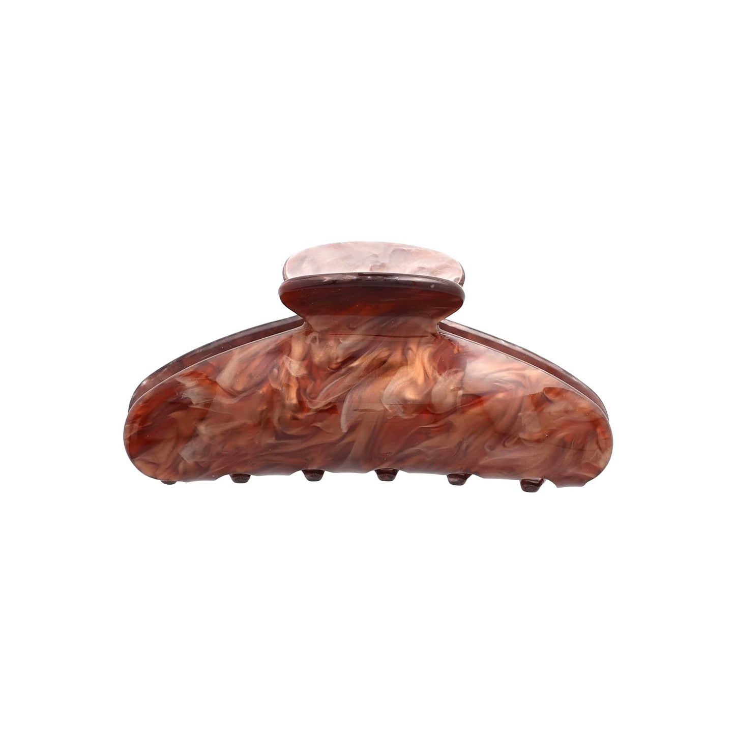 Kitsch, Marble Claw Clip, Brunette, 1 Clip
