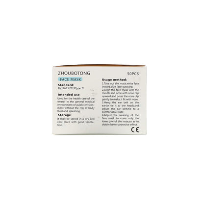 Luseta Beauty, Disposable Medical Face Mask, 50 Pack