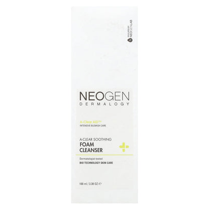 Neogen, A-Clear Soothing Foam Cleanser, 3.38 oz (100 ml)