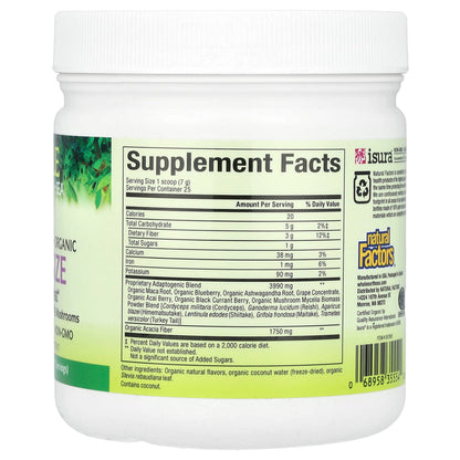 Natural Factors, Whole Earth & Sea, Energize Adrenal Boost, 6.2 oz (175.8 g)