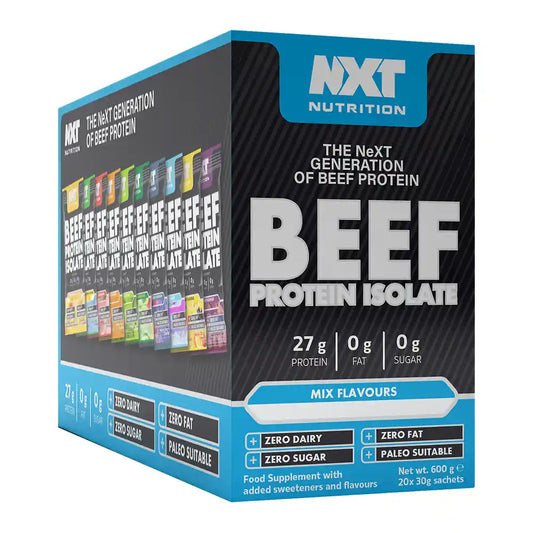 NXT Beef Protein Isolate Sample Box (20 sachets)
