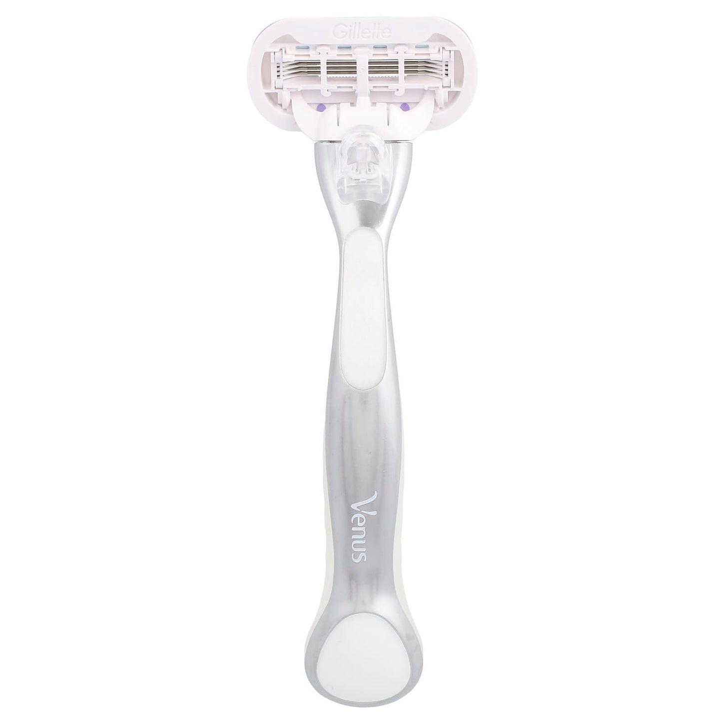 Gillette, Venus, Deluxe Smooth Platinum, 1 Razor, 2 Cartridges