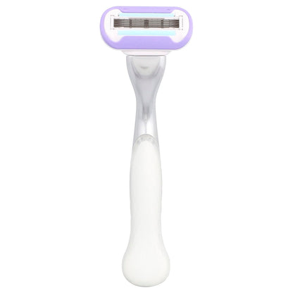 Gillette, Venus, Deluxe Smooth Platinum, 1 Razor, 2 Cartridges