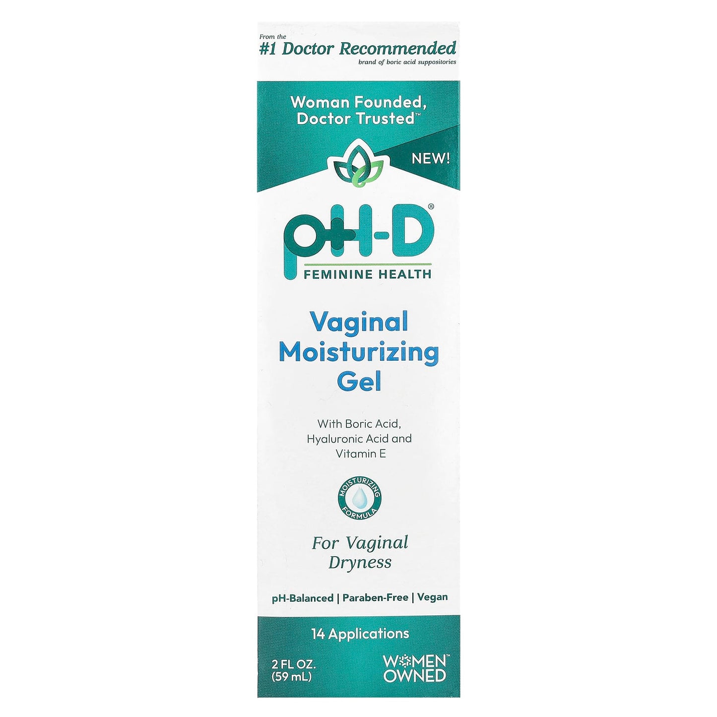 pH-D Feminine Health, Vaginal Moisturizing Gel, 2 fl oz (59 ml)