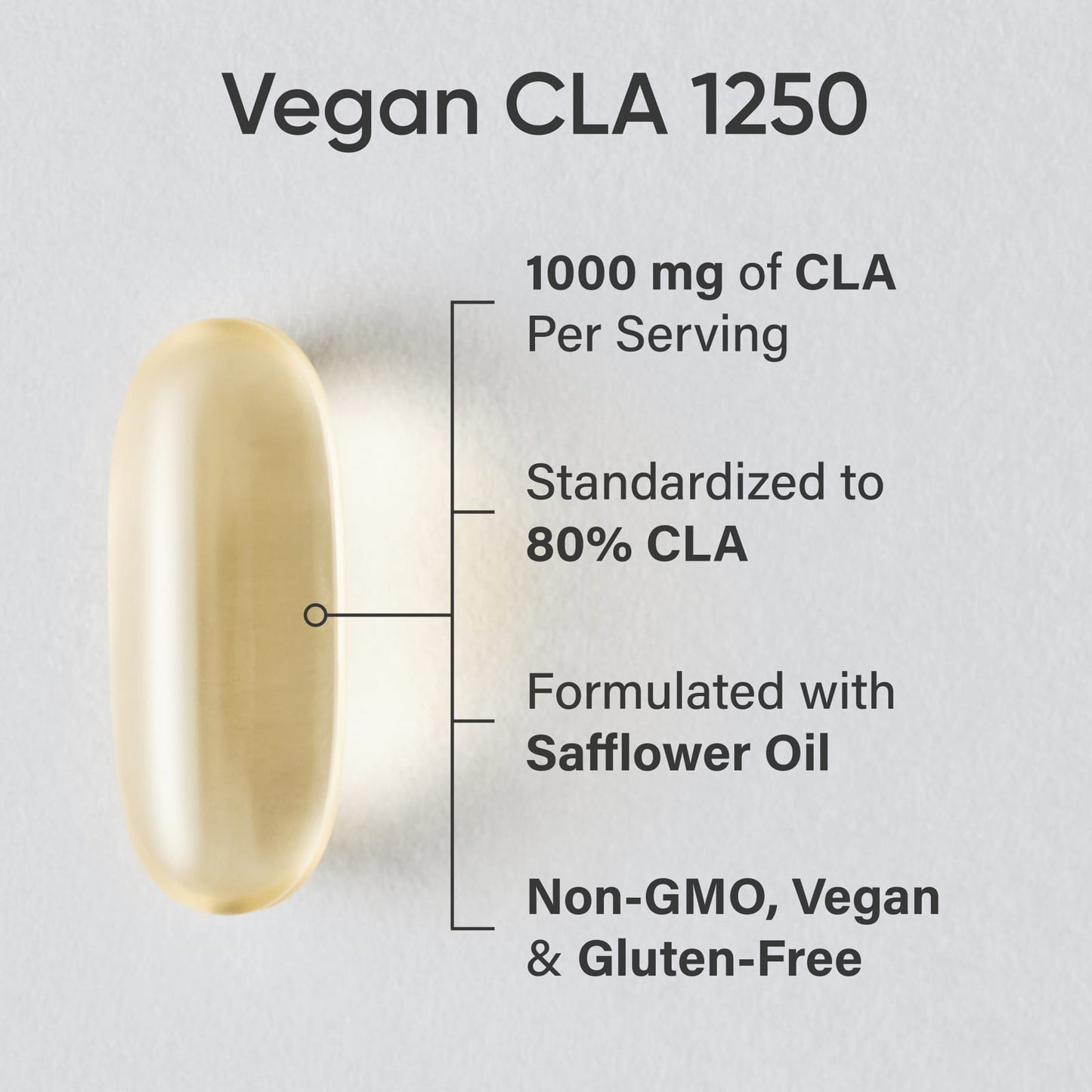 Sports Research, Vegan CLA 1250, 1,250 mg, 90 Veggie Softgels