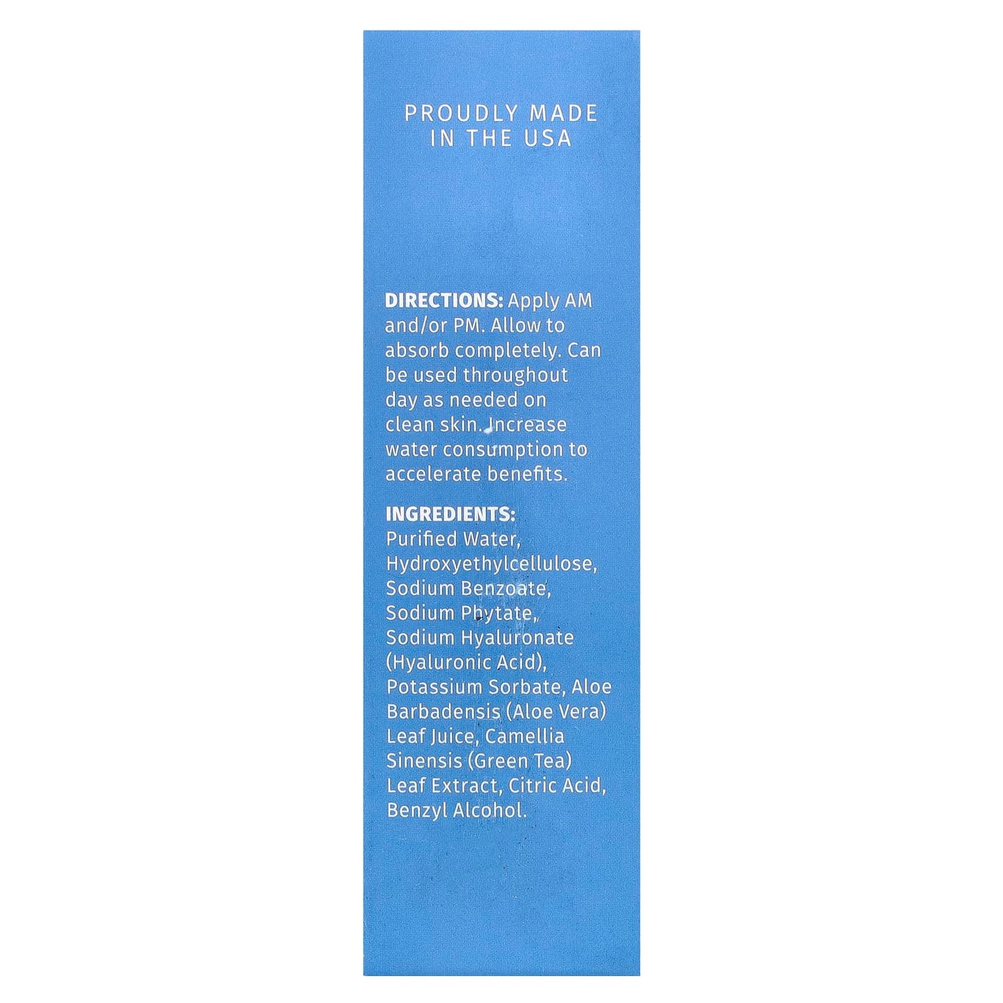 Reviva Labs, Hyaluronic Acid Serum, 1 fl oz (29.5 ml)