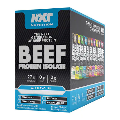 NXT Beef Protein Isolate Sample Box (20 sachets)