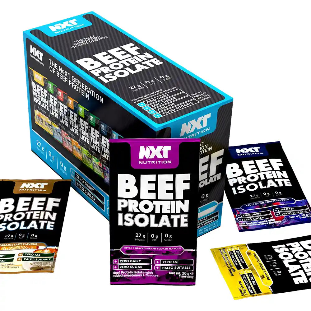 NXT Beef Protein Isolate Sample Box (20 sachets)