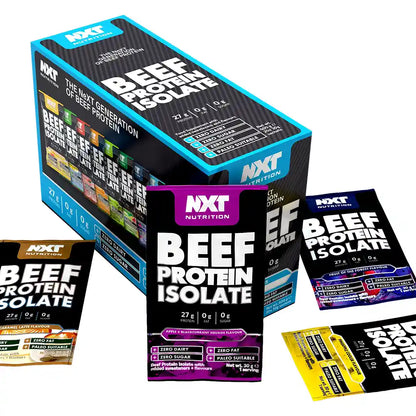 NXT Beef Protein Isolate Sample Box (20 sachets)