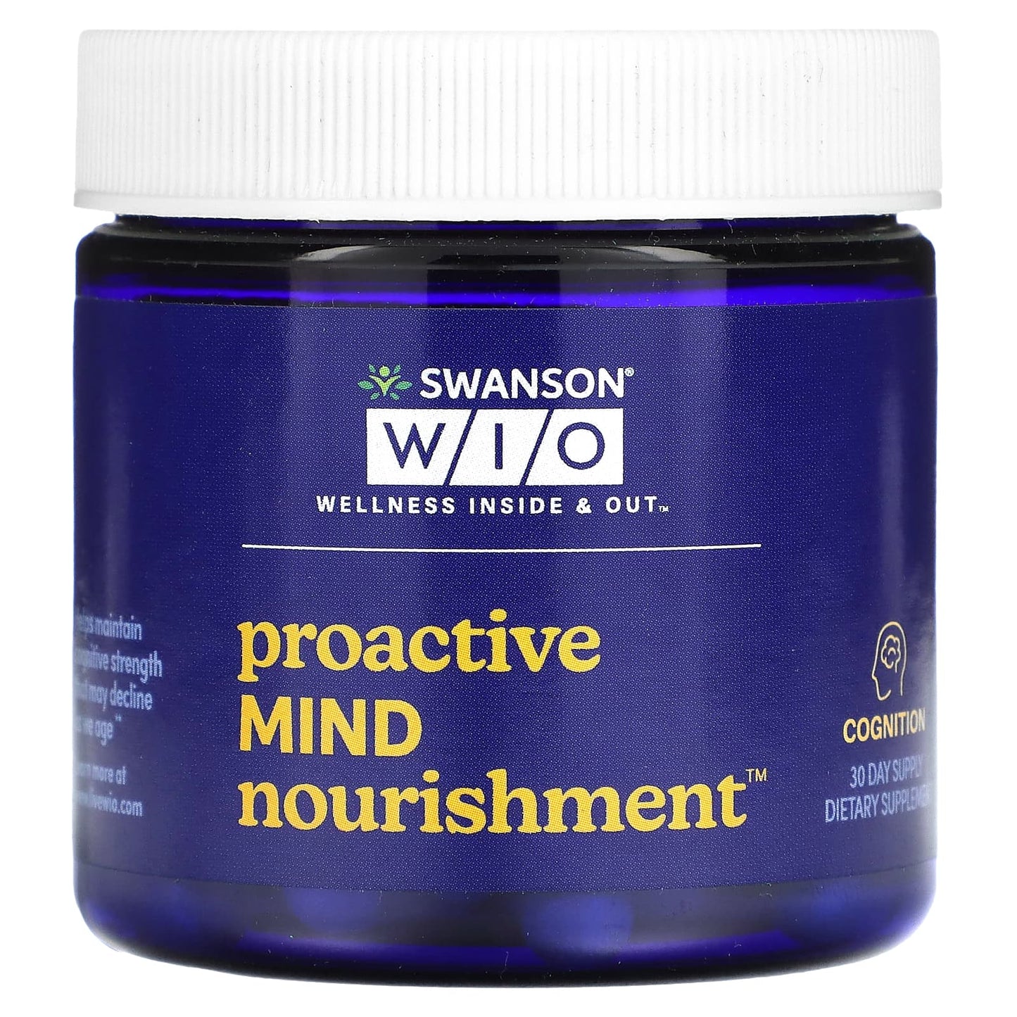 Swanson WIO, Proactive Mind Nourishment, 30 Vegetarian Capsules