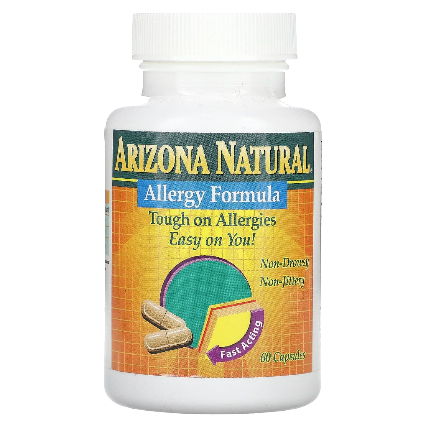 Arizona Natural, Allergy Formula, 60 Capsules