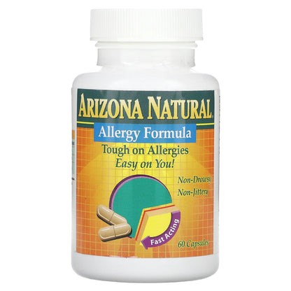 Arizona Natural, Allergy Formula, 60 Capsules