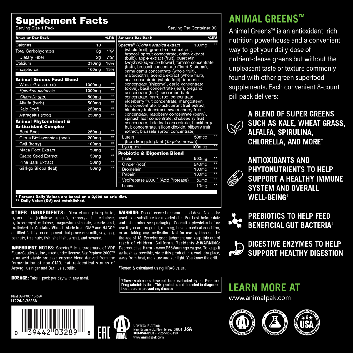 Animal Greens