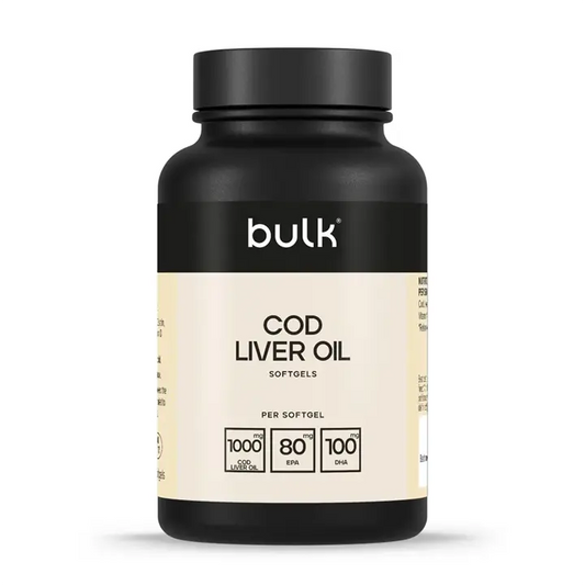 Bulk Cod Liver Oil 1000mg 90 Softgels